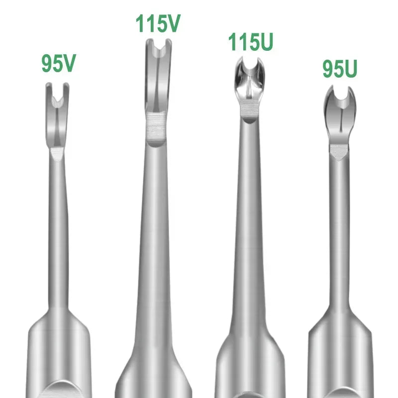 Cuticle Remover Dead Skin Pusher Surgical Grade Stainless Steel Nail Art Manicure Tools Scraper Nail Cleaner Trimmer