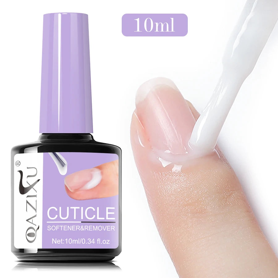 QAZIXU 10ml Nail Care Cuticle Remover Nail Polish for Dead Skin Gel Manicure Treatment Tool For Nail Art DIY Salon Home