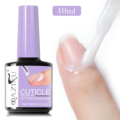 QAZIXU 10ml Nail Care Cuticle Remover Nail Polish for Dead Skin Gel Manicure Treatment Tool For Nail Art DIY Salon Home
