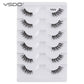 YSDO Natural Mink Eyelashes 3/6/10 Pairs Wispy Faux 3D Mink Lashes Short Fluffy Half False Eyelash Makeup Tools Cat Eye Lashes
