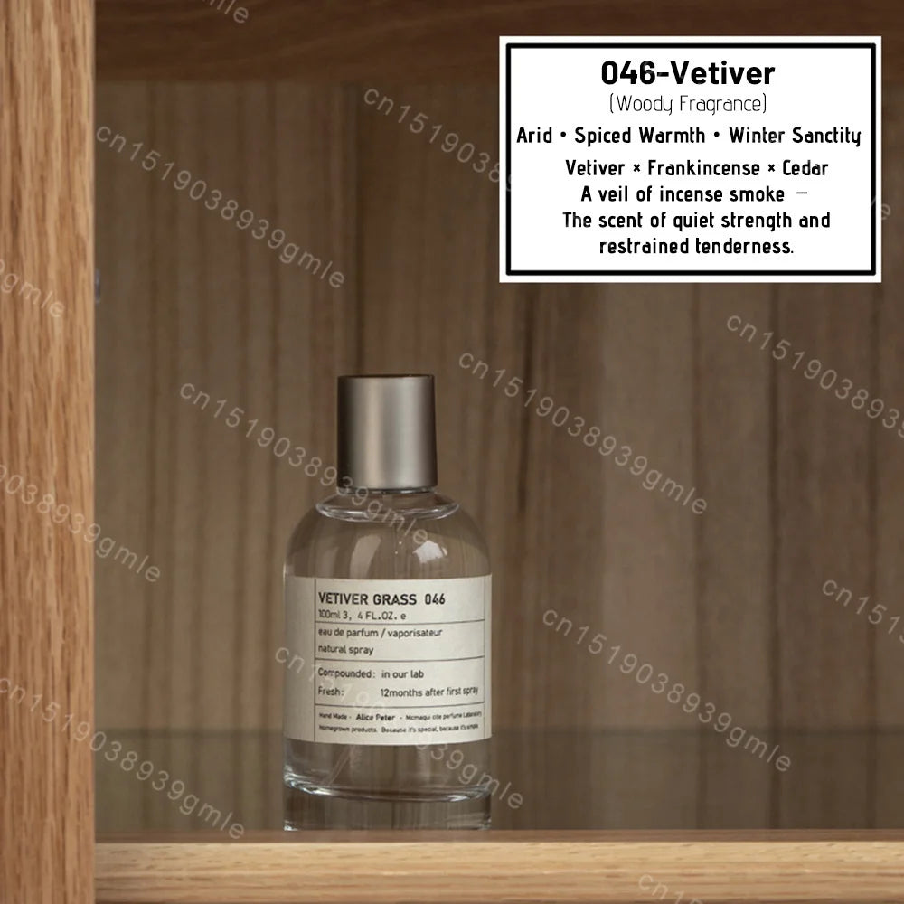 100ML Unisex Perfume Sandalwood Fresh Fragrance Eau De Toilette Classic Fruity Notes Women Man Parfum Bergamot Body Spray