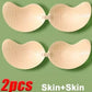 Invisible Strapless Adhesive Stick Bra Breast Tape Push Up Bras Women Lingerie Seamless Silicone Nipple Covers Bralette Pasties