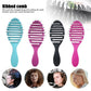 4 Colors Detangling Hair Brush Flexible Vented Curly Hairdressing Hair Brushes Salon Hairdressing Accessories