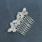 Metal Butterfly Hair Comb For Women Vintage Bridal Hair Clips Pins Bride Hairstyle Fashion Wedding Hair Accessories
