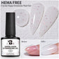 AWStorG 15ml 8 In 1 Reinforcement Gel Nail Gel Multifunctional Clear Gel Nail Polish Nail Strengthener Gel Nail Extension Hard
