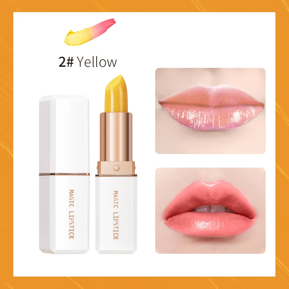 Blue Rose Lipstick Makeup Temperature Color Changing Lipstick Velvet Matte Moisturizing Waterproof Non-stick Cup Shiny Lipstick