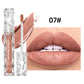 QIBEST Glitter Shimmer Liquid Lipstick High Quality Waterproof Lightweight Lip Gloss Long Lasting Lip Tint Make Up Cosmetics