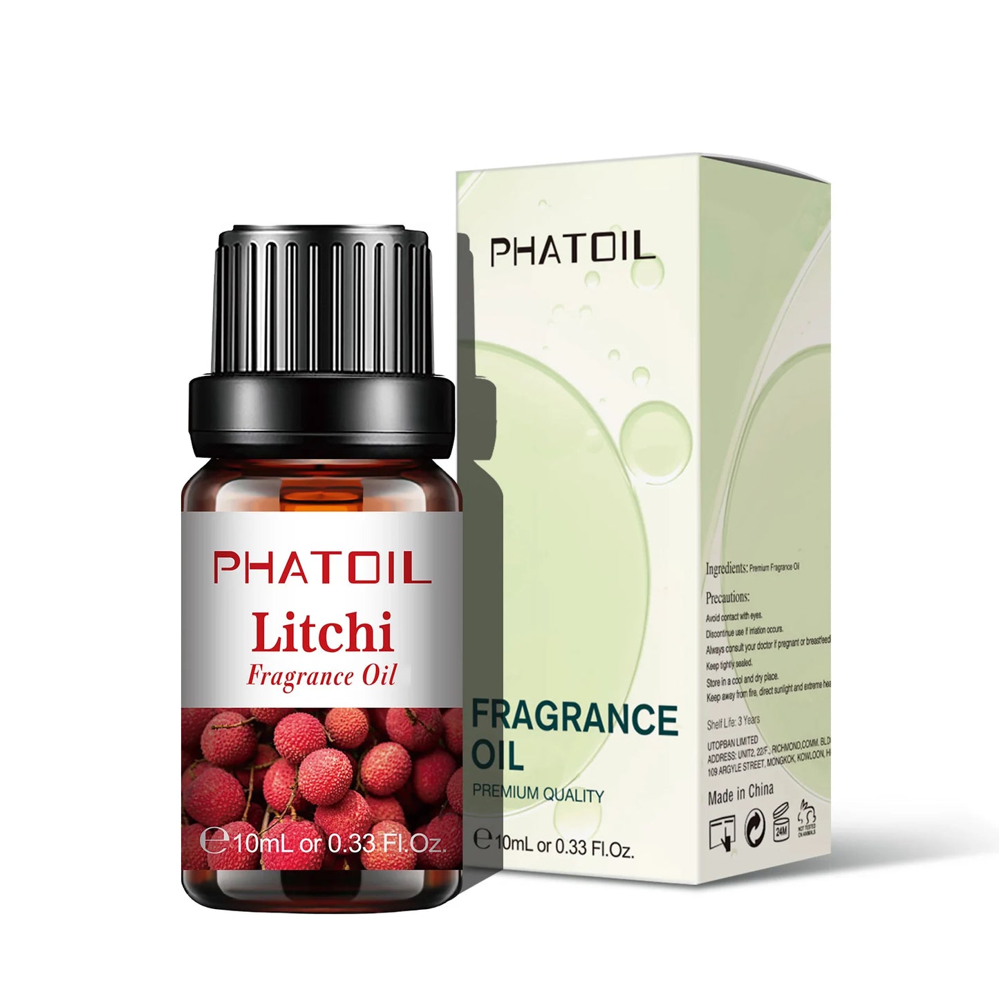 PHATOIL 10ml Fruit Fragrance Oil Mango Strawberry Apple Cherry Watermelon Sweet Aroma Fragrance Oils For Diffuser Candle Making
