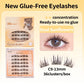 New Self-Adhesive Eyelashes No Glue Fake Lashes Extensions Reusable Eyelashes Glue-free False Eyelashes DIY Individual Lashes Ma