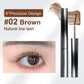 Judydoll Steel Mascara Lengthening Curling Thick Longlasting Waterproof Sweatproof Silk Fiber Eyelash Extensions