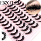 2023 New 20 pairs natural long 3D mink false eyelashes fake lashes makeup kit Mink Lashes extension eye lashes short eyelashes