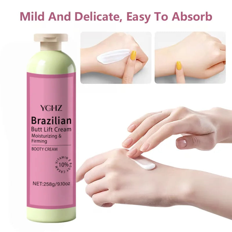 Butt-Lifting Cream, Containing Vitamin E - Instant Butt-Lifting and Firming Massage Gel, Suitable for All Skin Types, Designed Specifically for Butt Shaping and Care - 258g