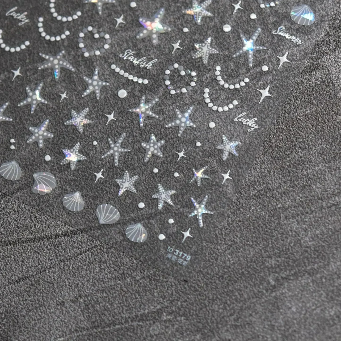 Magical Blow Bubbles Goldfish Bunny Rabbit Cat Kitten Shape Shiny Dreamy Bubbles 5D Nail Art Decorations Sticker Manicure Decal