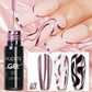 PUENTE 7.5ML Golden Gems Cat Magnetic Gel Nail Polish Pink Brown Blue Colors Golden Glitter Cat Eye Soak Off UV Nail Art Varnish