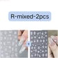 1piece 5D glass fragment nail sticker high quality stained glass window grille design glitter art decoration design nail sticker