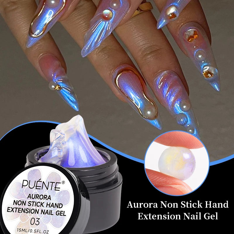 15ML 4 in 1 Builder Nail Gel For Quick Extension Nail Reinforcement Construction UV Gel Polish Semi-permanent Nail Art Varnish