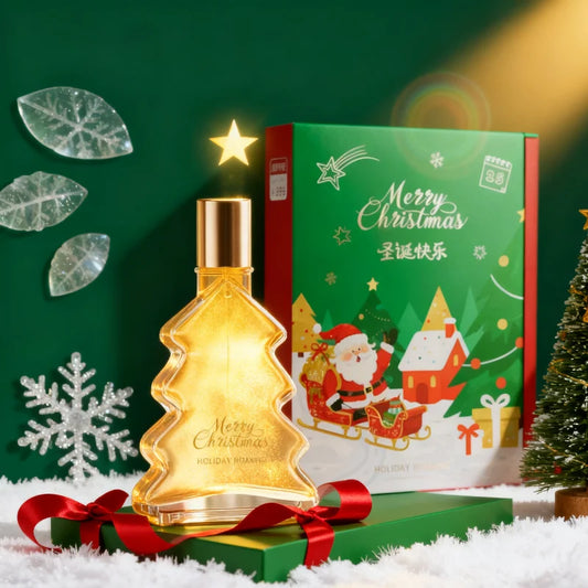 Christmas Holiday Perfume Christmas Tree Pineapple Gingerbread Long-lasting Fragrance Floral Fruity Gift Set Pheromone Perfume
