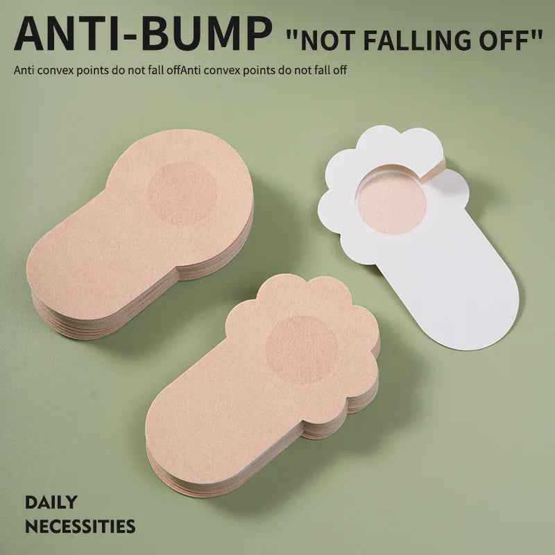 Disposable Lift Nipple Covers Invisible Breast Pads Non-woven Thin Invisible Bra Self-adhesive Push Up Chest Patch Underwear