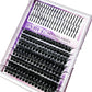 Lash Clusters 120D 100D Lash Spikes Eyelash Clusters Volume Individual Lashes DIY Spiky Lash Extension Mega Cluster Eyelash