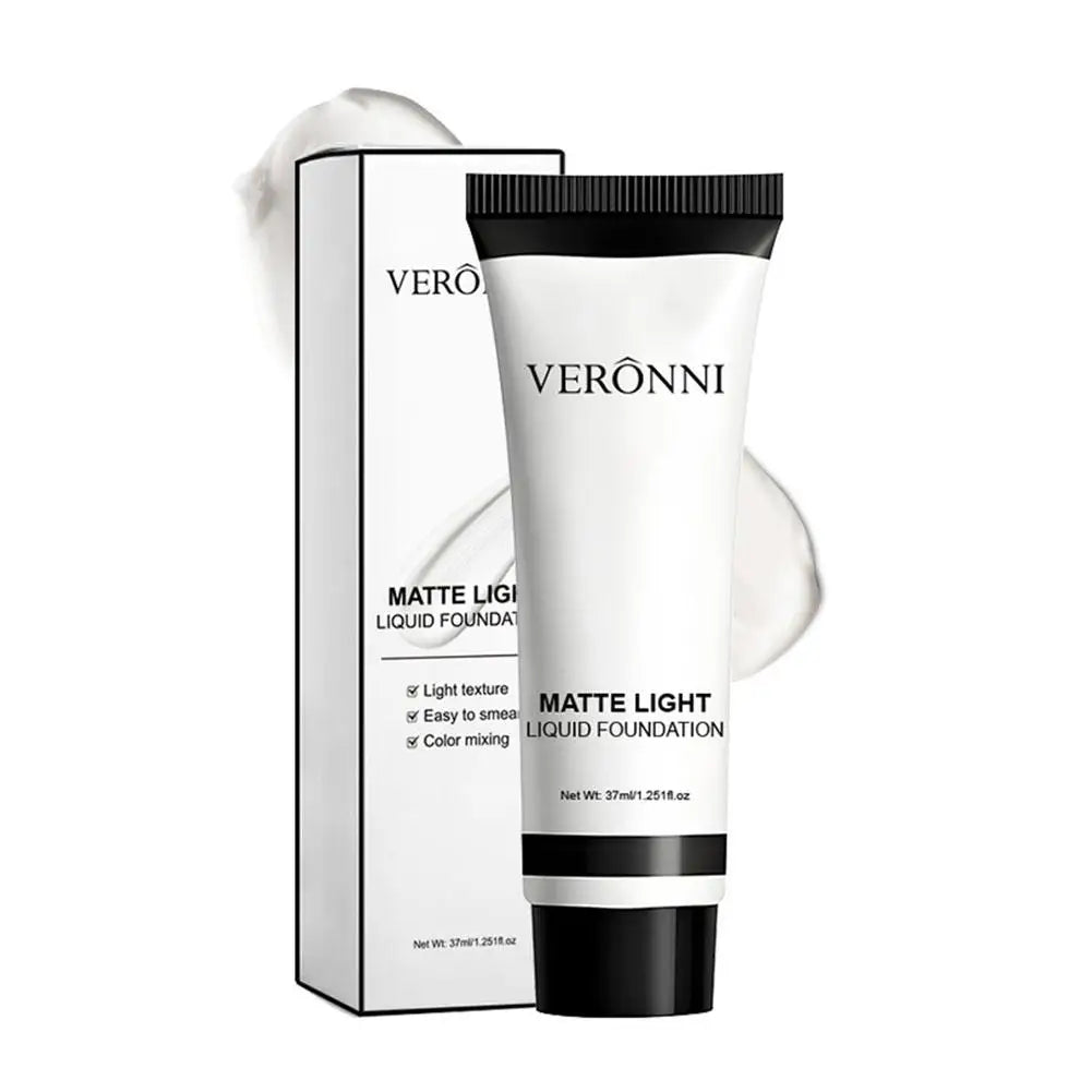 Foundation Blending Liquid Toner Matte Light White Liquid Foundation Blending Pure White Brightening Makeup For Cosplay Festival