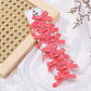RAINBOW BOWS 10Pcs Kids Sweet Solid Color Mini Bows Hair Clip Baby Girls Ballet Style Ribbon Braided Hair Accessories Wholesale