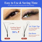 LAKANAKU Fox Eyes YY Shape Eyelashes Extension 0.07mm YY Eyelash Cilia and Brazilian Volume Soft Faux Mink YY Lashes Y Cilios