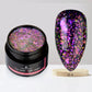 Aurora Glitter Gel Nail Polish 3D Non-Sticky Builder Gel Formula Long-Lasting Shine Soak Off UV/LED Cured Perfect for Manicures