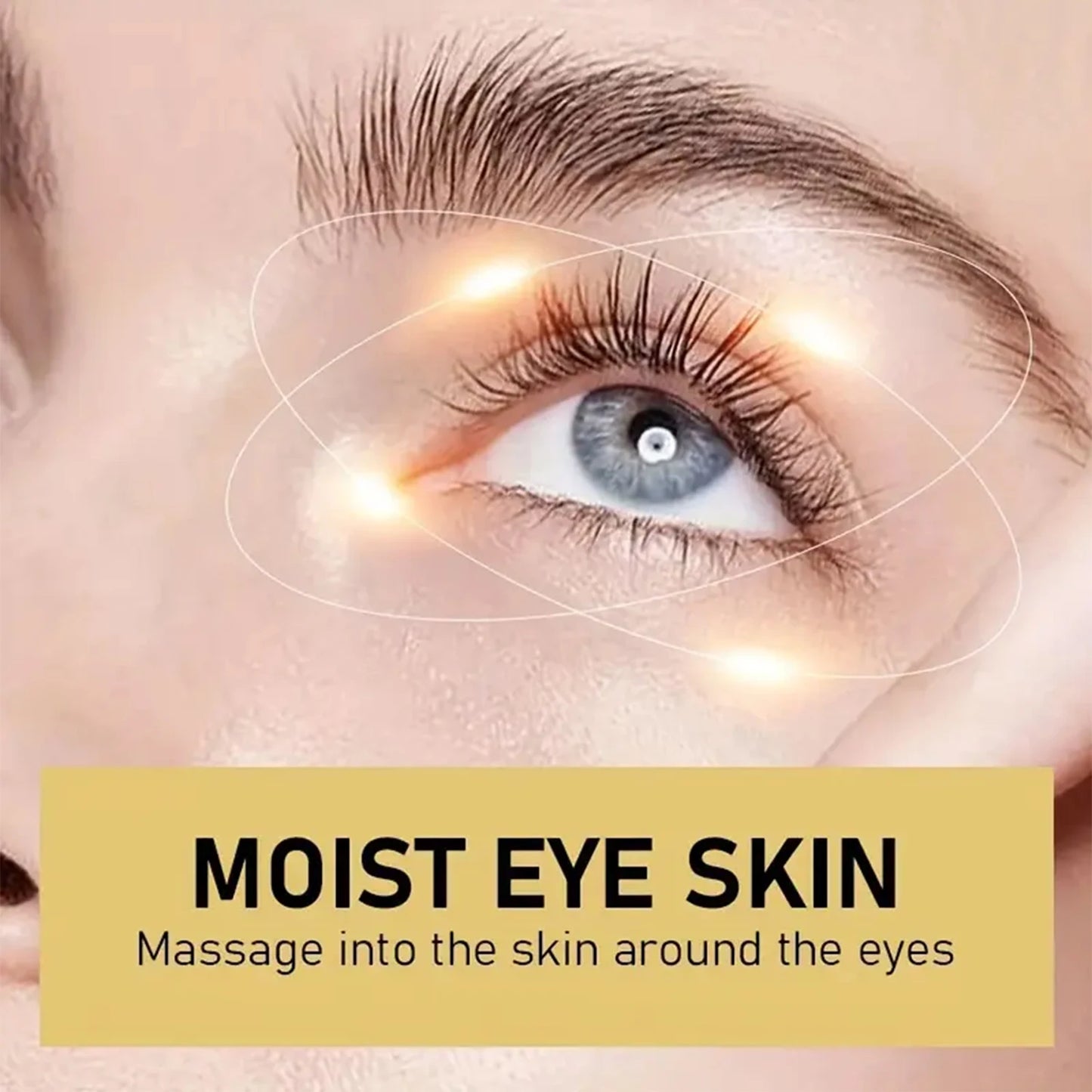 Bee Venom & Caffeine Firming Eye Cream - Collagen & Hyaluronic Acid Formula to Reduce Dark Circles, Wrinkles & Revitalize Skin.