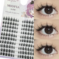 1/box 120 Bundles Mink False Eyelashe Natural Russian 3D laes Individual Eyelash extension cluster makeup tool wholesale lashes