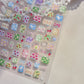 Colorful Water Bubble 5D Nail Art Stickers Goldfish Koi carp Dreamy Polarized Dreamlike Self Adhesive Delicate Manicure Decals