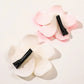 2pcs Boho Style Oversized Faux Flower Hair Clip Set, Elegant Beach Side-Bang Decor Headpieces Claw Clips Hair Claws Hair Barrettes, School Stuff, Pink Hair Clips, Vacation Outfits Woman, Girly, Hair Accessories, Valentines Ac