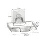 High Quality Soap Rack Wall Mounted Soap Holder Stainless Steel Soap Sponge Dish Bathroom Accessories Soap Dishes Self Adhesive