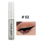 12 Colors Shiny Eye Liners Cosmetics For Women Pigment Silver Rose Gold Color Glitter Liquid Eyeliner Metallic Colorful Makeup