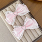 Lace Stripe Satin Bow Hair Clip Heart Rhinestone Barrettes Women Lolita Daily Wedding Party Hair Accessories Hair Clips ForWomen