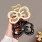 New Candy Color Cat Bow Hair Clip Plastic Claw Clip Fashion Crab Hair Clip For Girls Sweet Hair Claw Women Hair Accessories