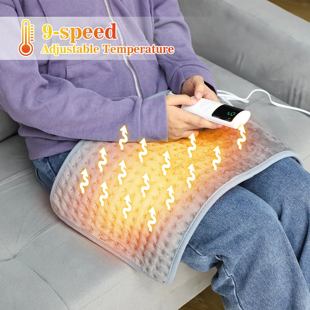 Electric Heating Pad EU/UK/US Plug Physiotherapy Heating Blanket for Abdomen Waist Back Pain Relief Winter Foot Hand Warmer