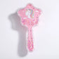 New Cartoon Air Cushion Massage Comb Star Shape Sequins Quicksand Anti-knot Combs for Baby Kids Comb for Curly Hair