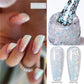 BORN PRETTY 10ml Sparkling Glitter Reflective Gel Nail Polish Sparkly Holo Shiny Pink Silver Black Gel Nail Art Salon Varnish