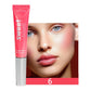 Liquid Blush Velvet Matte Natural Cream Multi-use Cheek Eye Tint Peach Blush Soft Applicator Makeup Monochrome Face Blush Stick