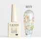 CANNI Gel Nail Polish Glitter Diamond Sparkle Color Collection Gorgeous Color HEMA FREE Soak Off UV LED Semi Permanent AurorGel