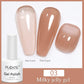 PUENTE Pearl Color Builder Nail Gel Polish Hema Free Shell Thread Glitter Nail Extension Semi-Permanent Construction Gel Varnish