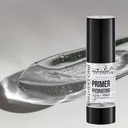 Hydrating 2-in-1 Makeup Primer - Moisturizing & Brightening, Long-Lasting Dewy Finish, Natural Look Gel for Smooth Application