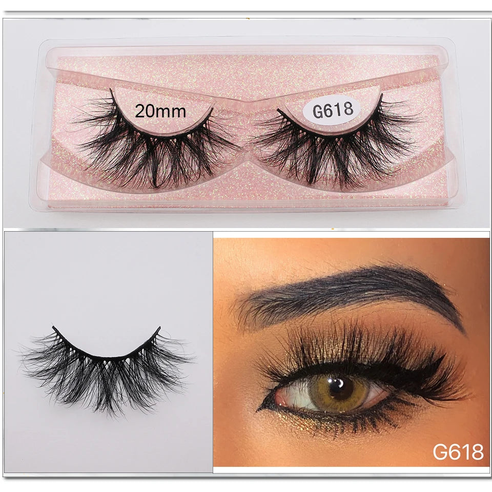 Mink Eyelashes New Soft Natural Full Strip Lashes Vendor Wholesale Fluffy Wispy 3d Mink Lashes Suppliers