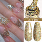 LILYCUTE 7ML Reflective Glitter Gel Nail Polish Bright Sparkling Silver Color Semi-permanent Soak Off Nail Art UV Gel Varnishes