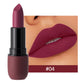 6-Color Matte Lipstick: Velvet Lip Color, Smooth, Waterproof, Long-Lasting Color Lip Makeup