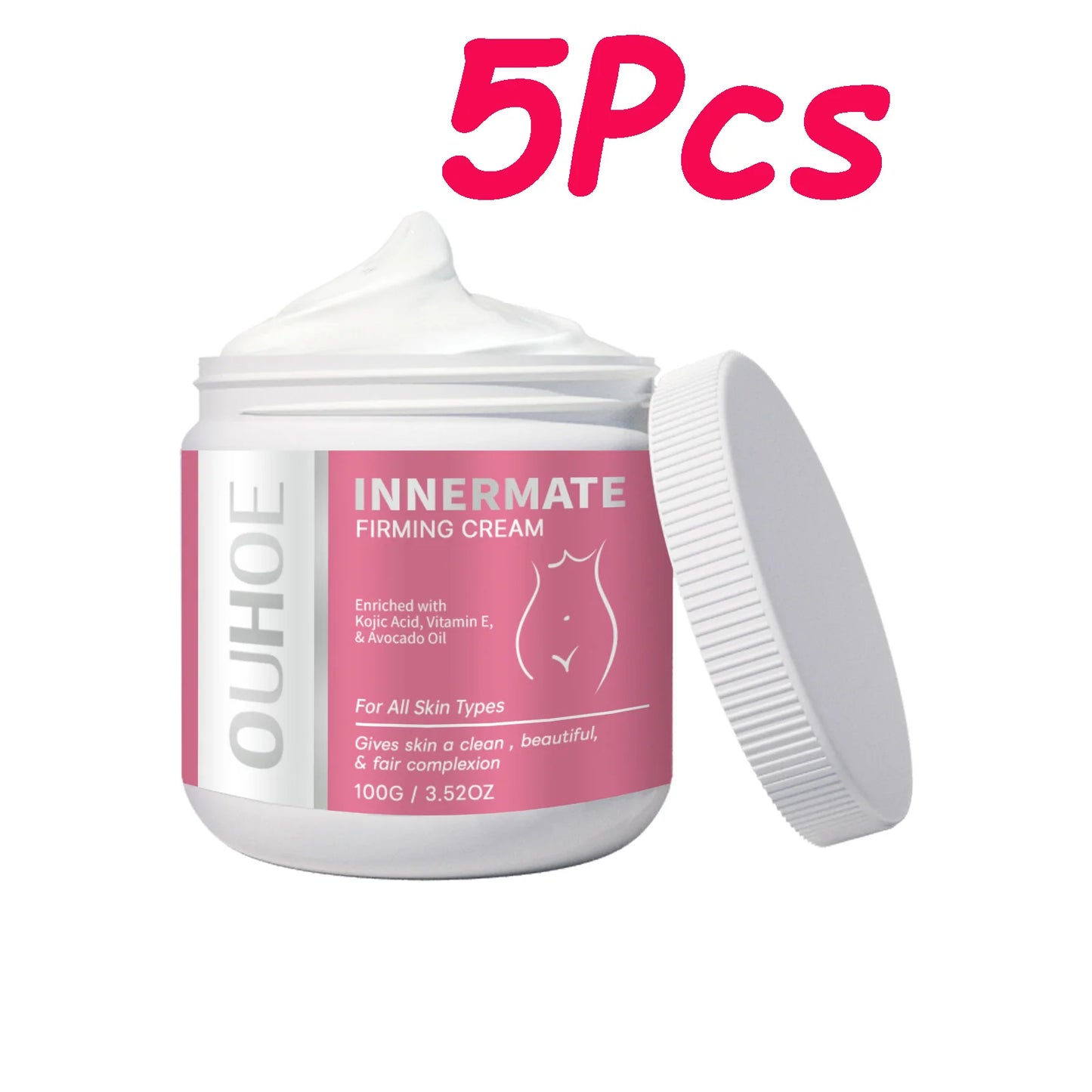 Body Whitening Cream Dark Spot Corrector for Underarms Knees Inner Thighs Brightening Moisturizing Intimate Area Lighten Lotion