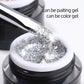 Vendeeni 4 Colors High Flash Gel Nail Polish Hybrid Glitter UV Soak off Gel Varnish Shiny Platinum Painting Nail Art Gel Lacquer