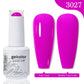 Arte Clavo 15ml Rose Red Pink Color Gel Nail Polish Autumn Winter Hot Sale Long Lasting Soak Off For Manicure Nail Art Gel