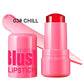 3-in-1 Milk Jelly Tint Facial Blusher Wand Moisturized Long Lasting Matte Rouge Cheek Contour Lipstick Sticker Beauty Makeup