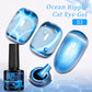 7.5ML Pink Blue Nail Gel Cat eye Semi Permanent Nail Art Soaking UV LED Nail Salon DIY Nail Salon Gel For Autumn And Winter